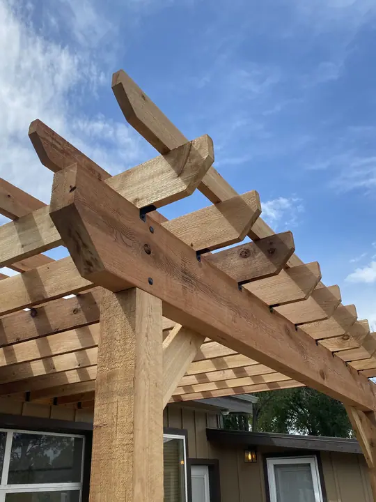 More pergolas