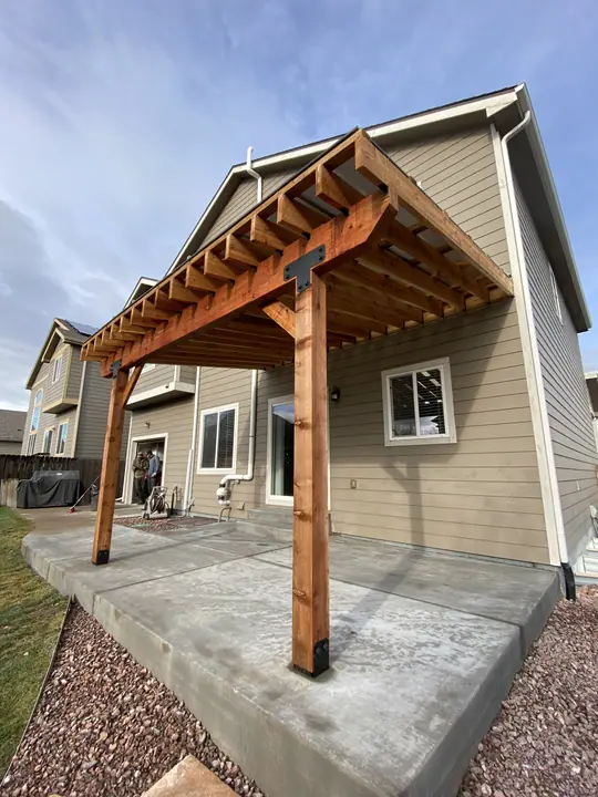 More pergolas