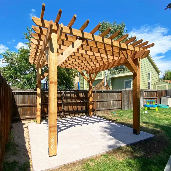 More of our pergolas.