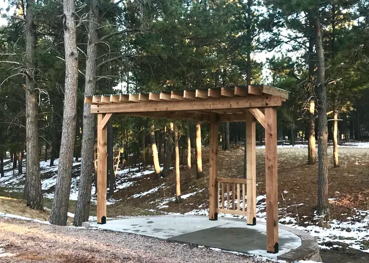More of our pergolas.
